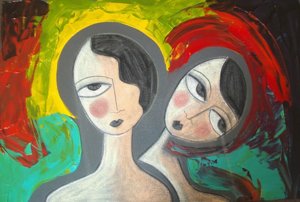 Colourful world, dull people