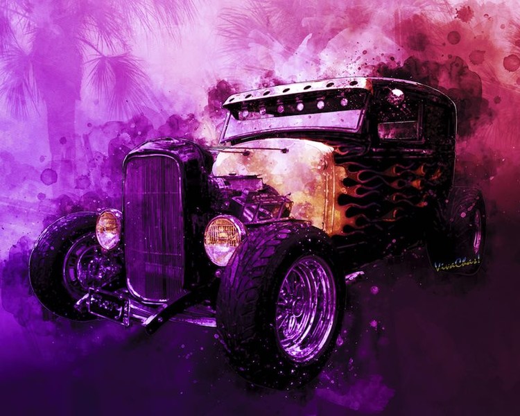 31 Ford Model A Fiery Hot Rod Classic