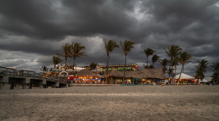 Storm Clouds Over Sharky’s