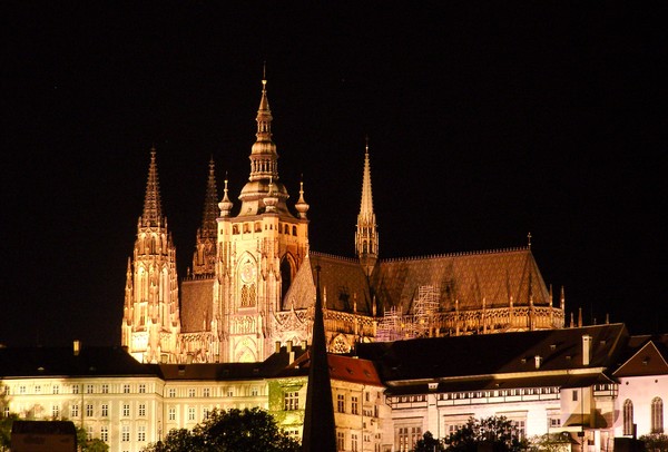 St Vitus Cathedral at Night