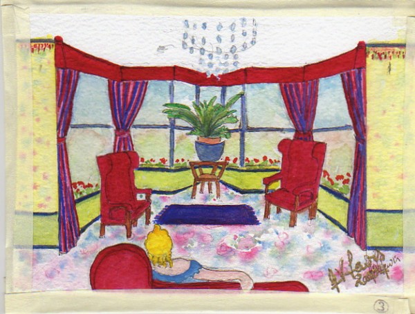 Upstairs downstairs.No 3 of 4 The drawing room