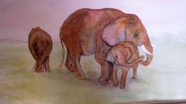 Family of Elephants