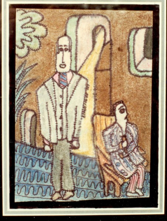 Dont Go To The Hotel California..(c) 1984. 2020..elton houck/pastel/pen