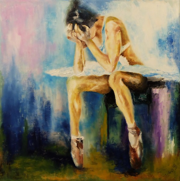 Sad dancer
