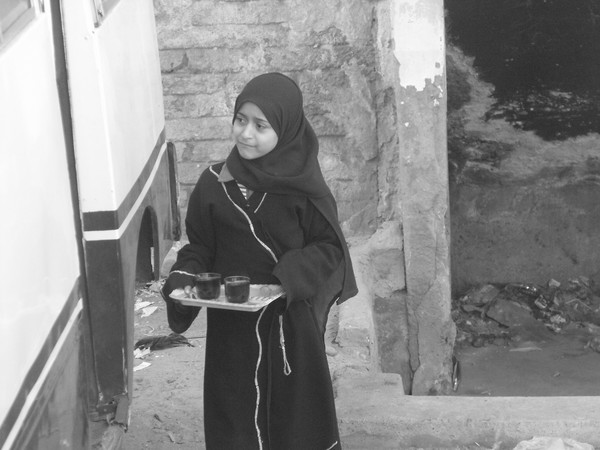 Egyptian tea girl