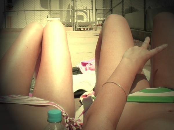 summer tanning