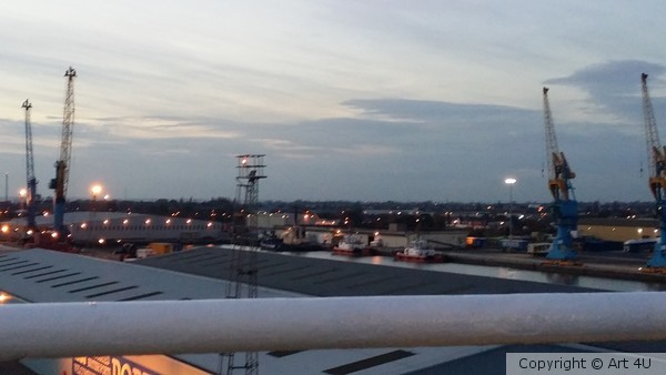 Lights over the port
