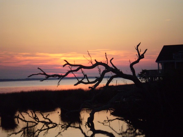 Sunset on the Sound