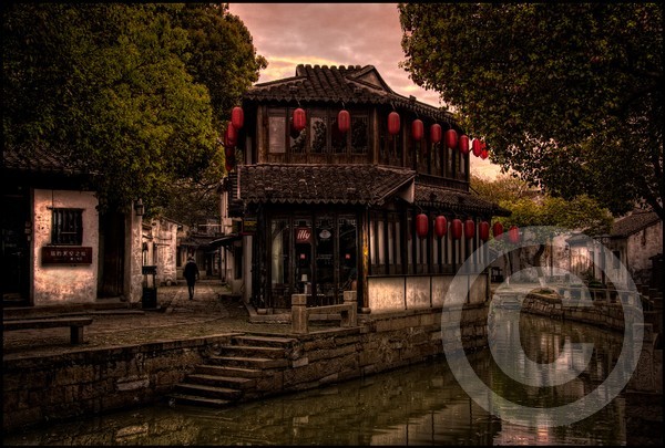 Ancient Water Towns in the Suzhou area QuickZoom