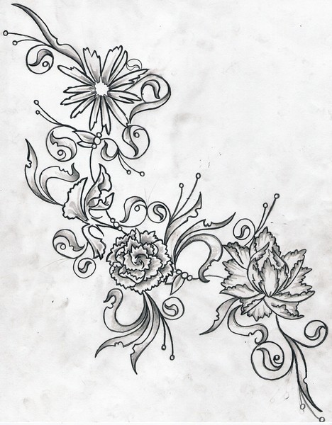 addison flower tattoo0001