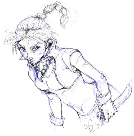 Kid sketch