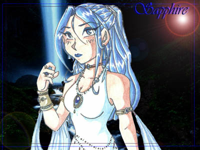 Sapphire (Sapphire © myself)