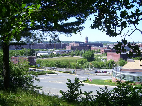 peeking at the city
