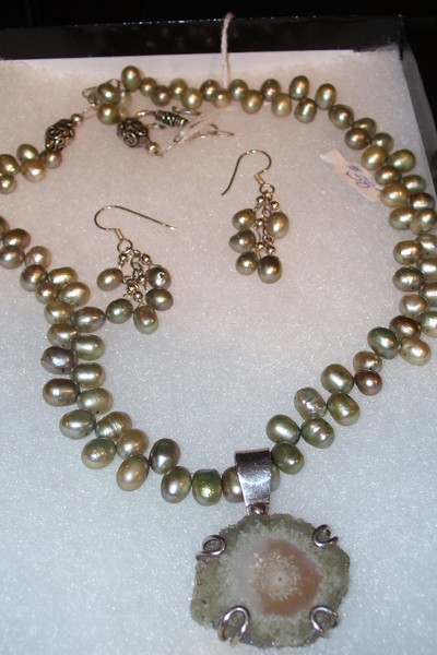 Necklace and Earrings