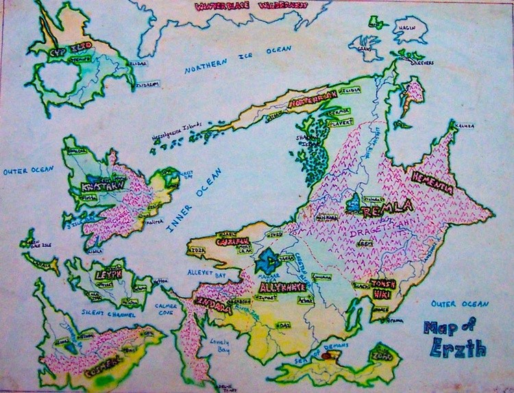 Map of Erzth