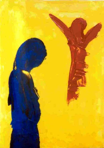 THE ANNUNCIATION FORESHADOWING THE CRUCIFICTION