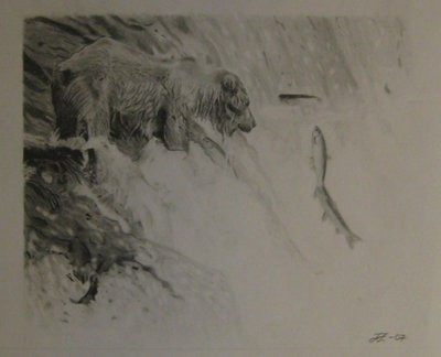 Grizzly gone fishin