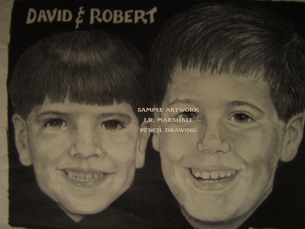 Portrait of David & Robert