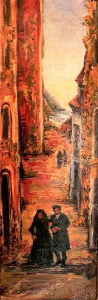A WOMAN'S AFTERNOON WALK