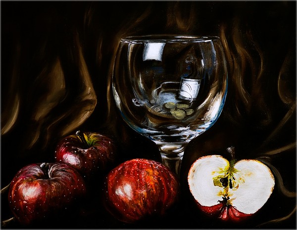 Four apples