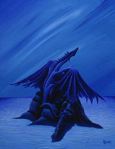 blue dragon