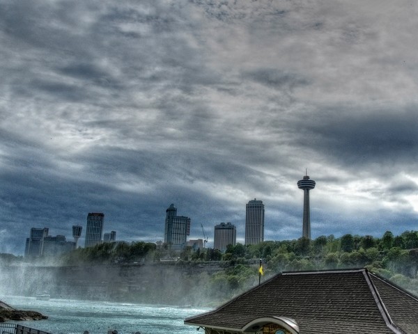 Niagara Falls Ontario Skyline