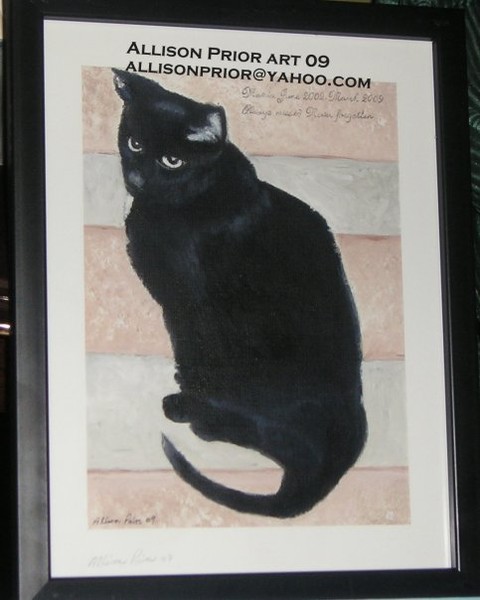 Cat Portrait Painting