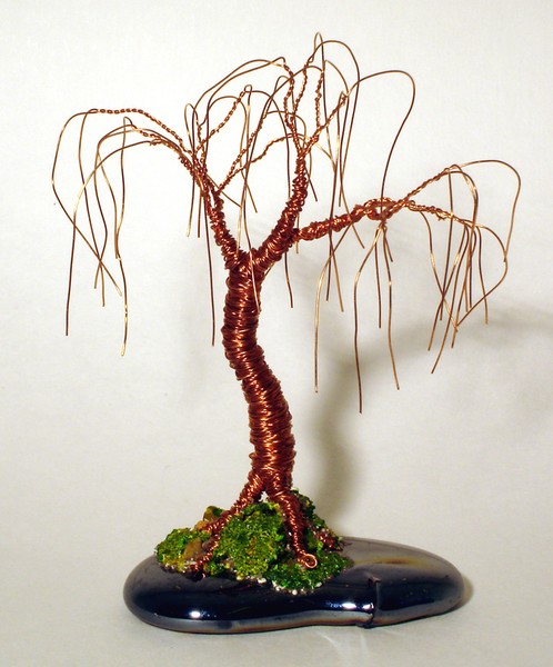 OAK BONSAI  - Mini Wire Tree Sculpture