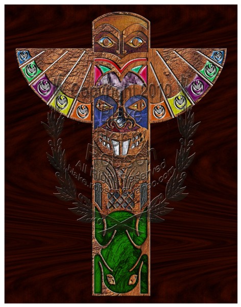 Totem Pole Art