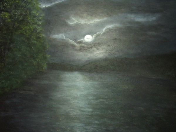 Tisza holdfényben