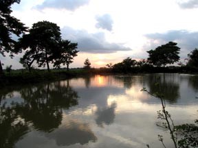 Sunset at Thalaha Village 2