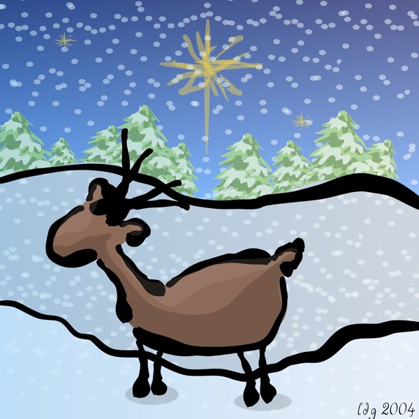 Christmas Stag