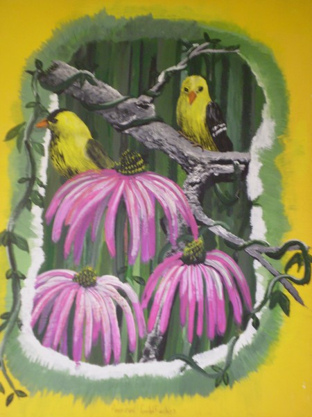 Gold finches
