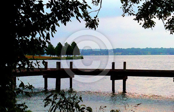 Dock at the Water Treatment Facility