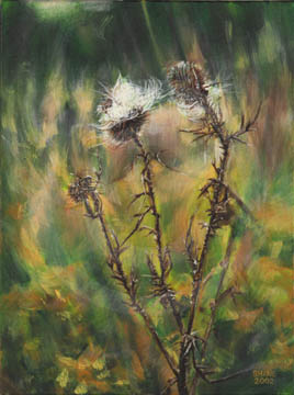 swaying among the thorns