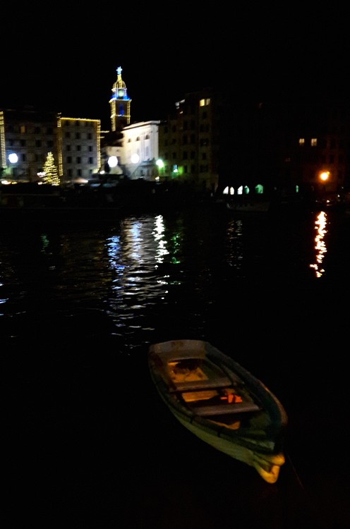 PORTO DI CAMOGLI DI NOTTE