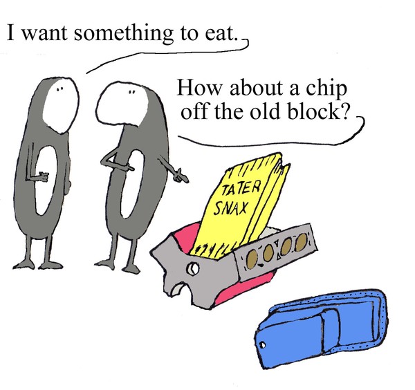 off the old block