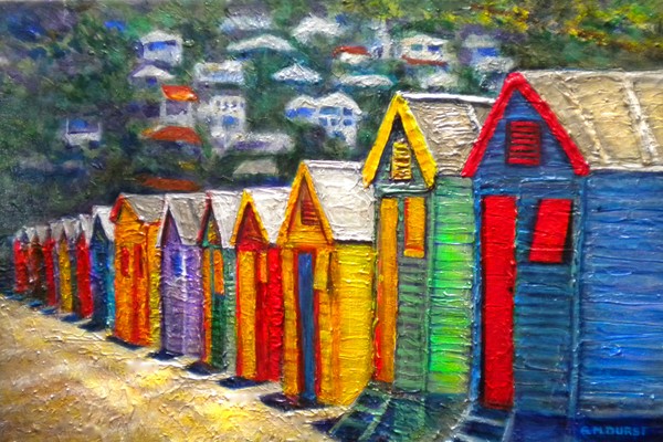 Beach Houses at Fish Hoek