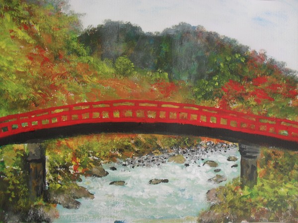shinkyo bridge ,japan