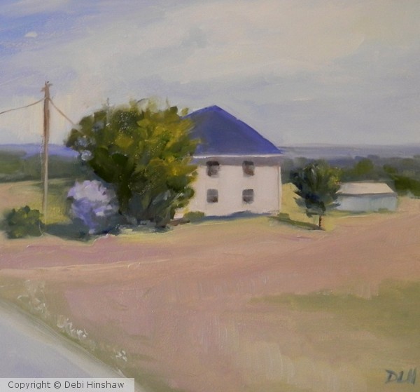 House with the Blue Roof