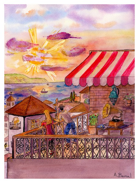 La vie en mauve