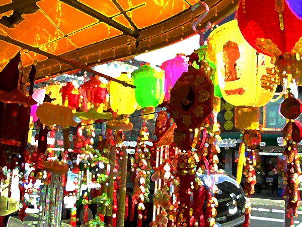 Chinatown booth