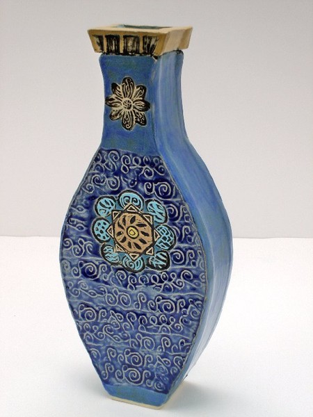 ceramic flower vase