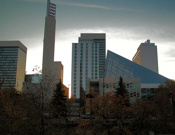 EDMONTON AT DUSK