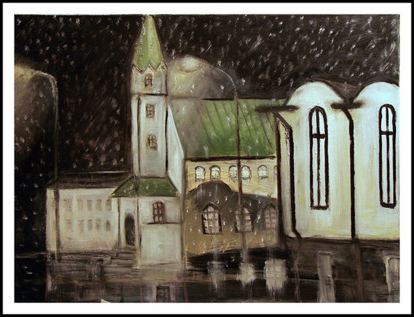 Down town in Reykjavík