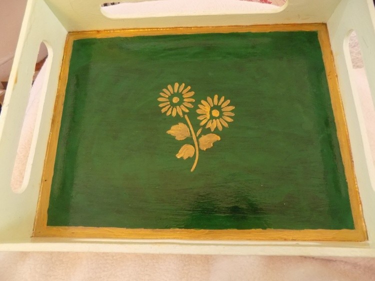 Upcycled Box Tray