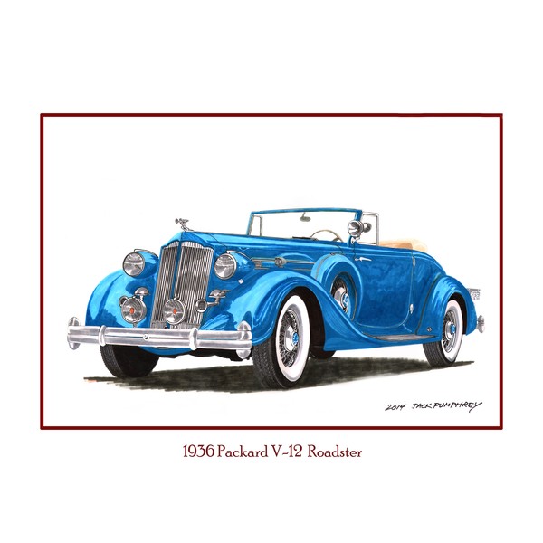 1936 Packard V-12 Roadster