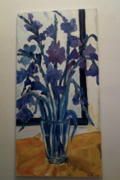 Blue flowers