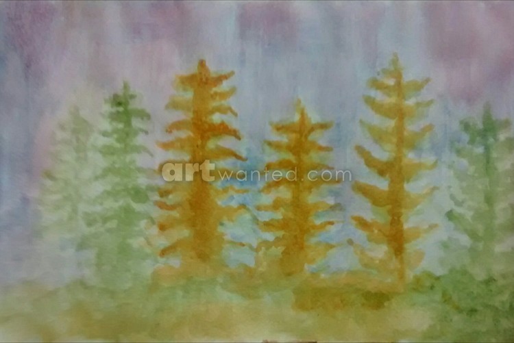 Winter trees