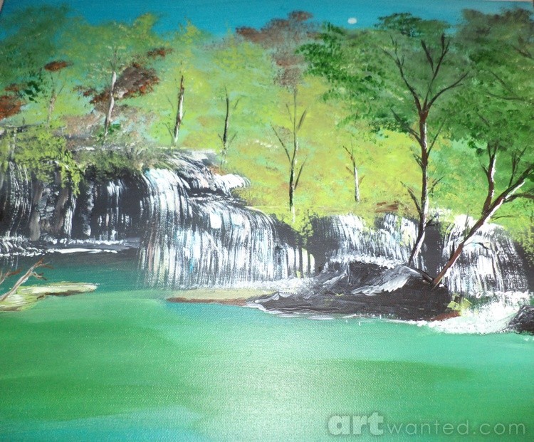 Waterfalls Galore Painting # 4